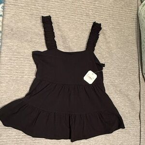 Altar'd State Black and Gray Top